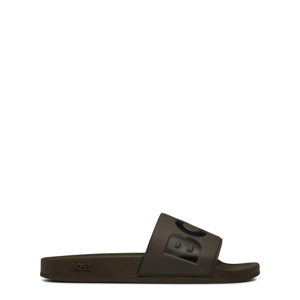 Hugo Boss Aryeh Sliders - Khaki 341